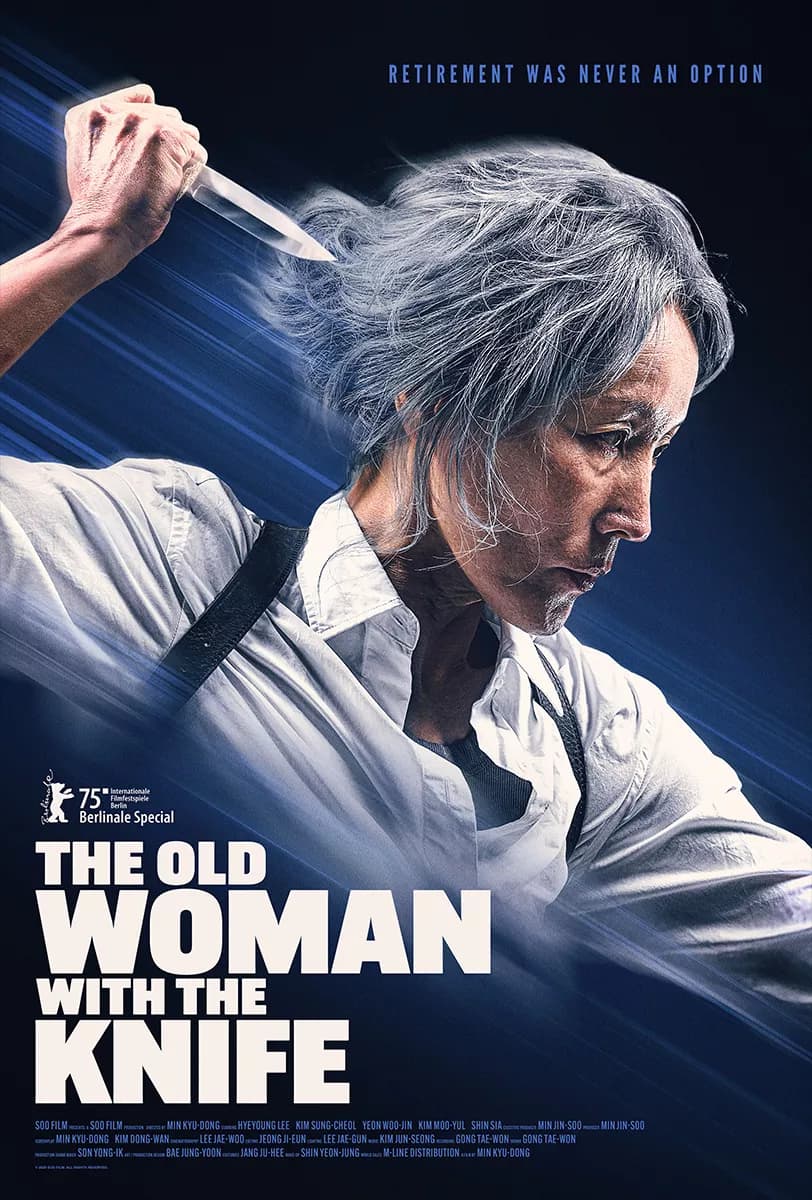 The old woman with a knife